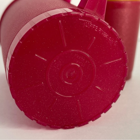 Tupperware Starlight Kids Mini Miniature Pitcher and Tumblers Sparkles NWT - Picture 9 of 14